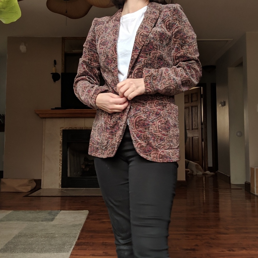 Vintage | Paisley Blazer